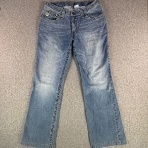 Cinch Jeans Mens 36x38 Tanner Blue Heavy Stitch MB96934002